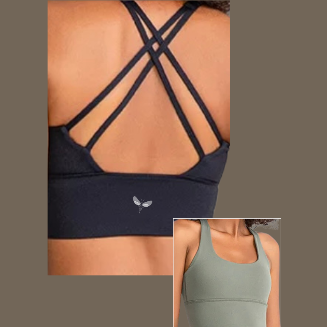 Surya Soft Bra Top in the surya Bee yoga clothing range