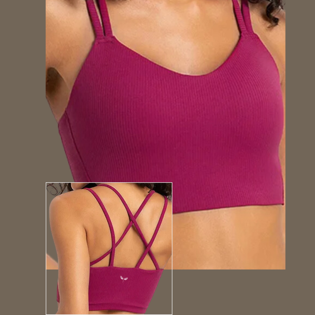 Surya Flow Bra Top in the surya Bee yoga clothing range