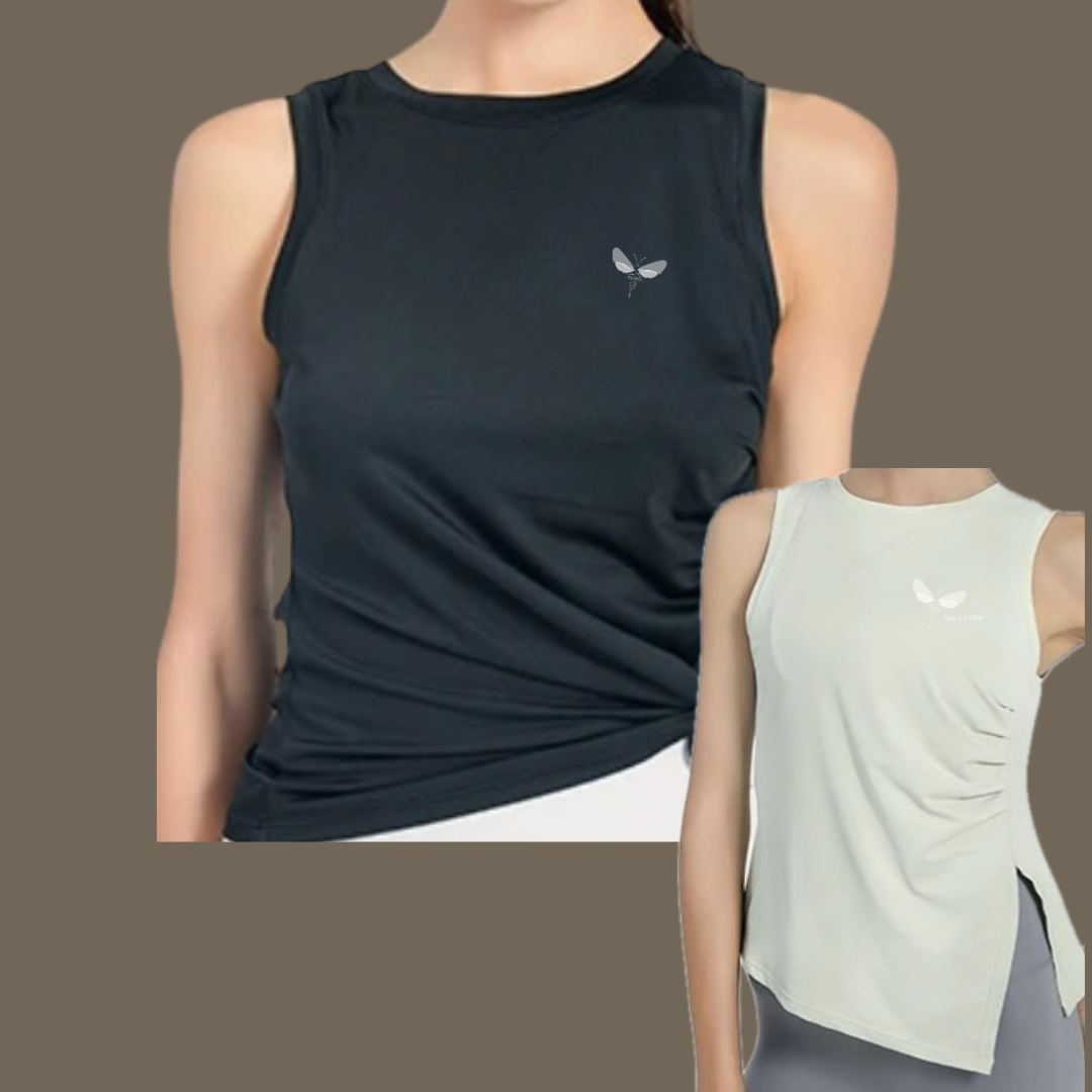 Surya Soft Tank in the surya Bee yoga clothing range