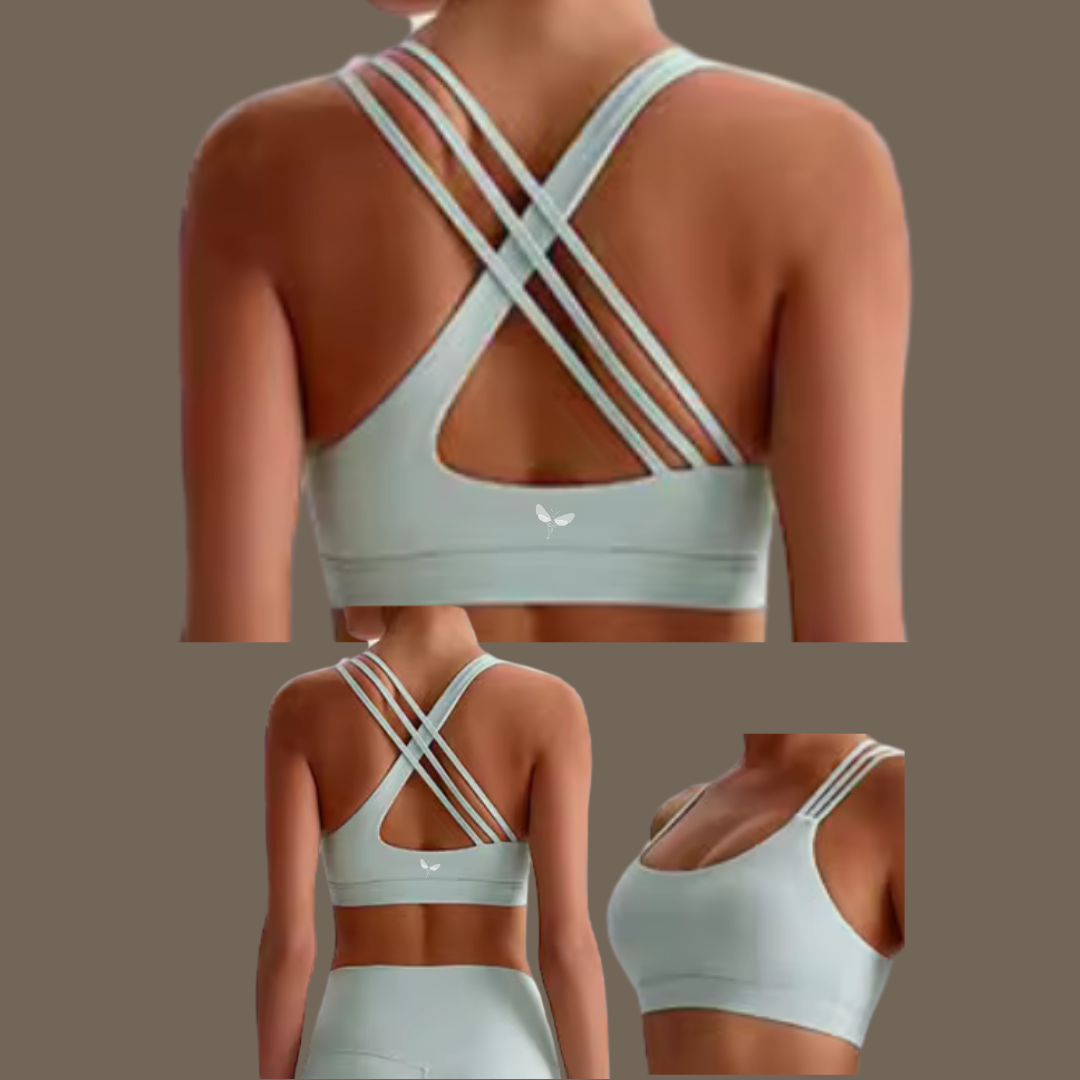 Surya Triple Strap in the surya Bee yoga clothing range